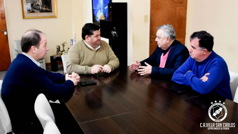 Visita al intendente Municipal, Jorge Nedela