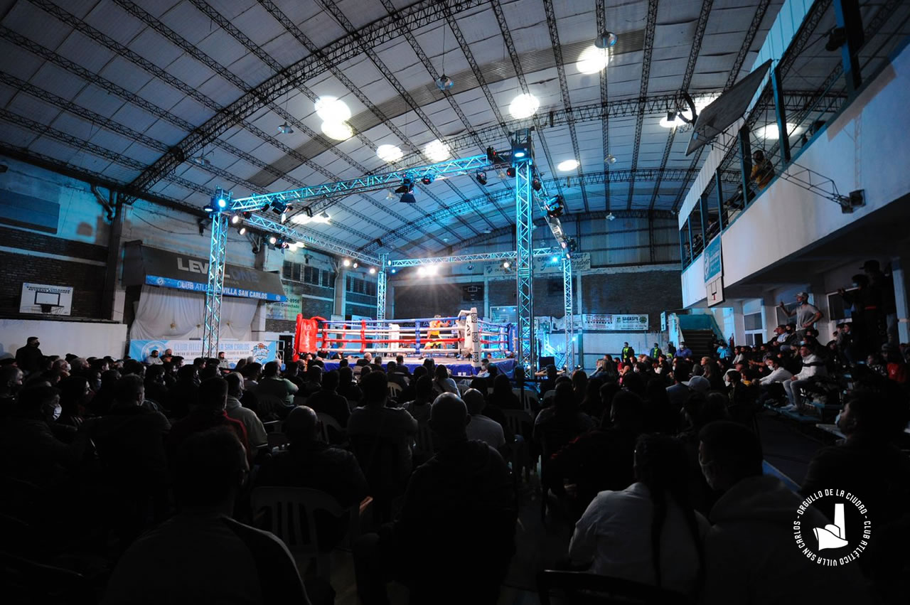 Gran jornada de box en Villa San Carlos